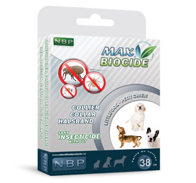 Max Biocide Geraniol - Collier Chien 38cm