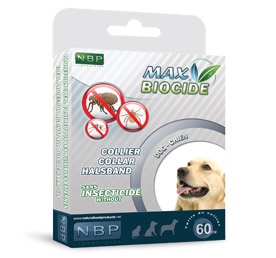 Max Biocide Geraniol - Collier Chien 60cm