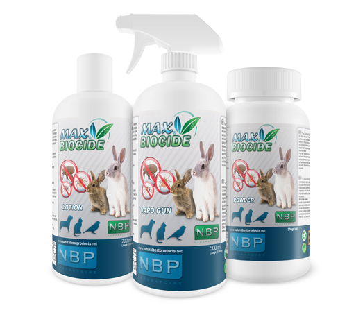 Max Biocide Geraniol Gamme Lapin