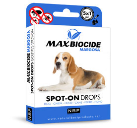 Max Biocide Margosa - Pipetas Perro