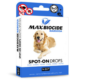 Max Biocide Margosa - Pipettes Grand Chien