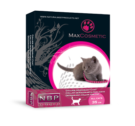 Max Cosmetic - Deodorant Collar Gato 42 cm